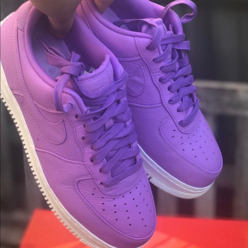 Nike NikeLab Air Force 1 Purple Stardust Size 9